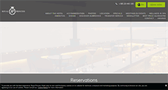 Desktop Screenshot of hotelroyalprincess.com
